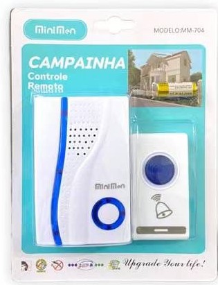 Campainha Controle Remoto Minimen modelo MM-704