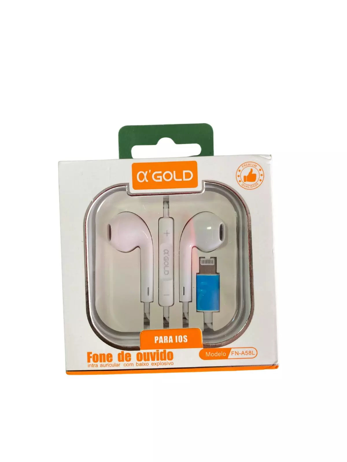 Fone de ouvido α'gold FN-A58L