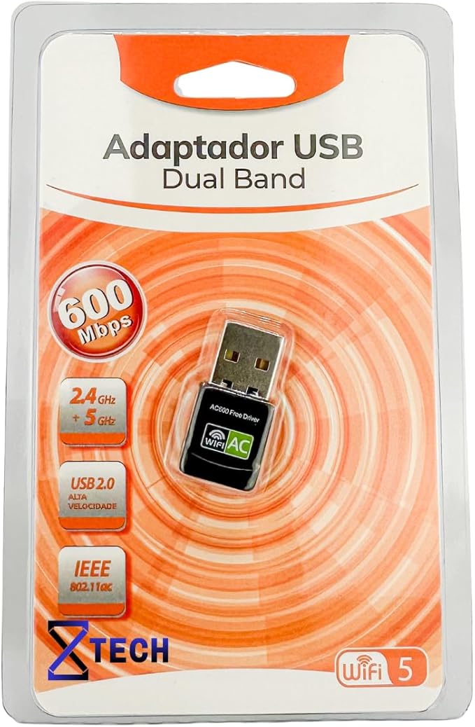 Adaptador USB 600Mbps