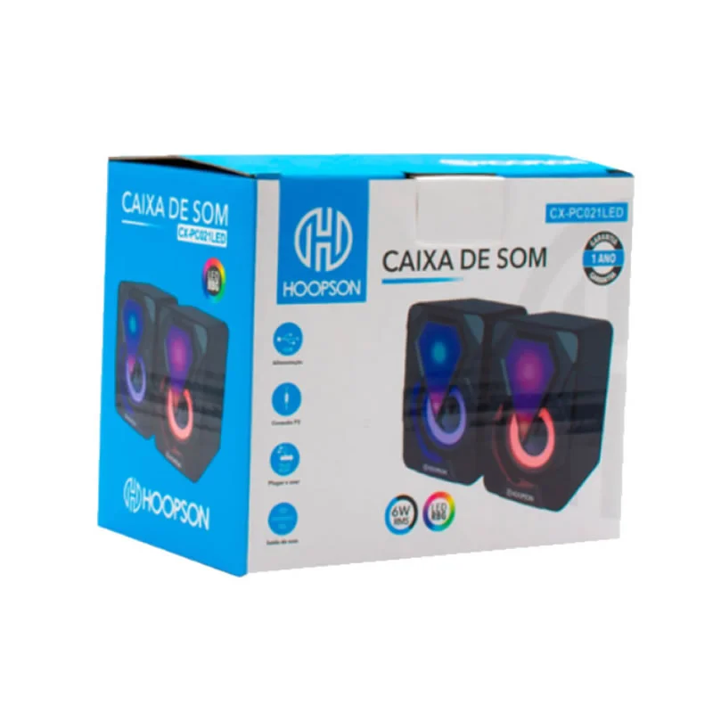 Caixa de som Hoopson CX-PC021