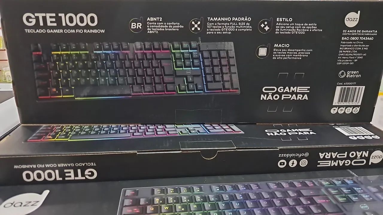 Teclado dazz GTE 1000